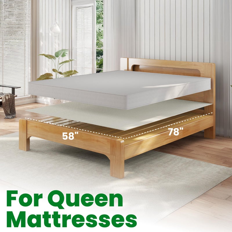 ECOHomes Non Slip Mattress Gripper Pad Stop Mattress  Keep Topper from Sliding - Anti Slip Grip Pads Holder Stop Couch Cushion  Sofa Cushions  Patio & Furniture to Prevent Sliding (Queen) - Image 4